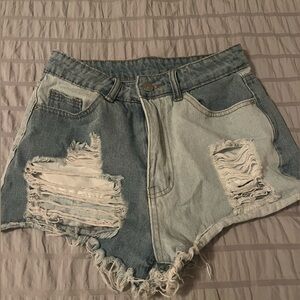 jean shorts